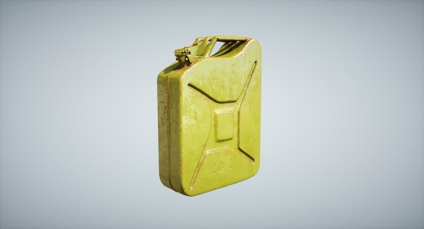 Fuel Canister 3D model_2