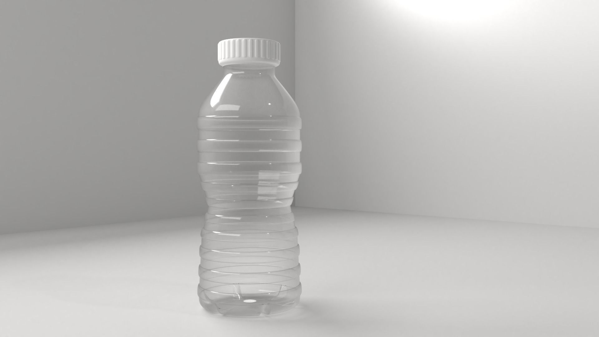 Plastic Bottle 6 3D model_1
