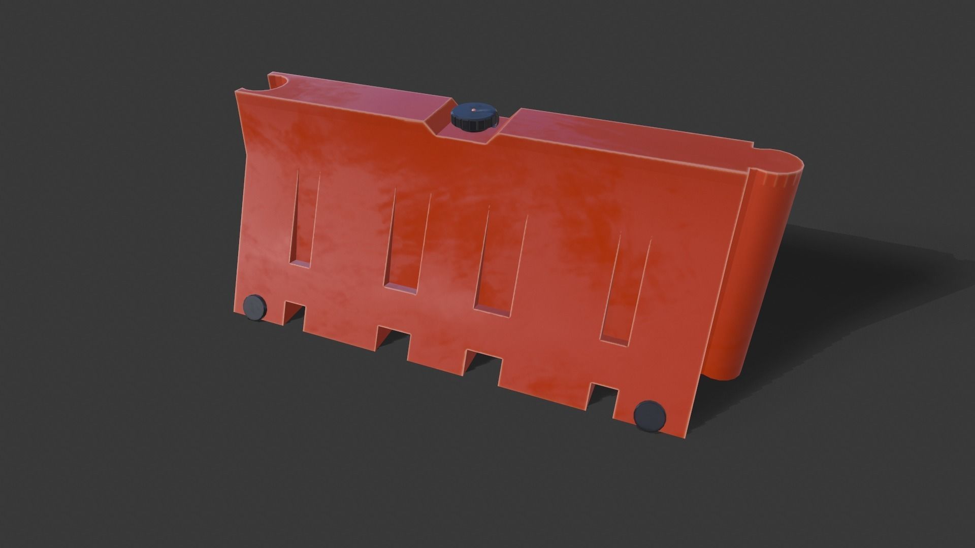 Street Props BARRICADES 3D model_3