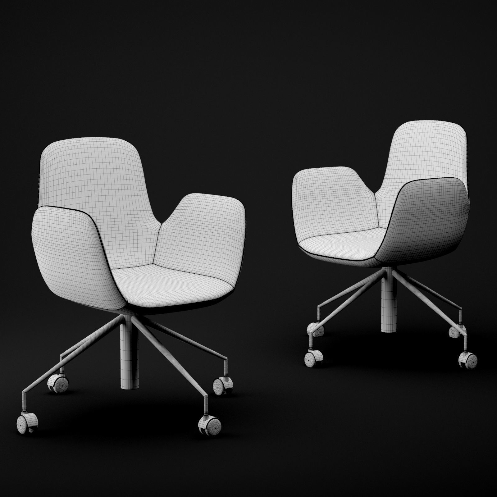 BT design Daisy type 3 3D model_1