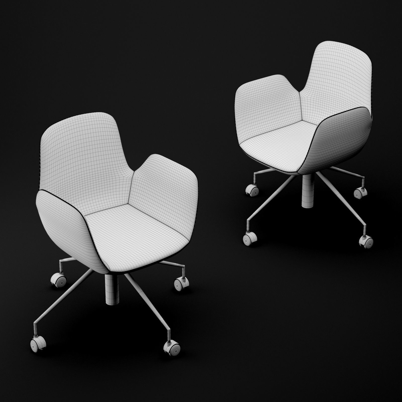 BT design Daisy type 3 3D model_7