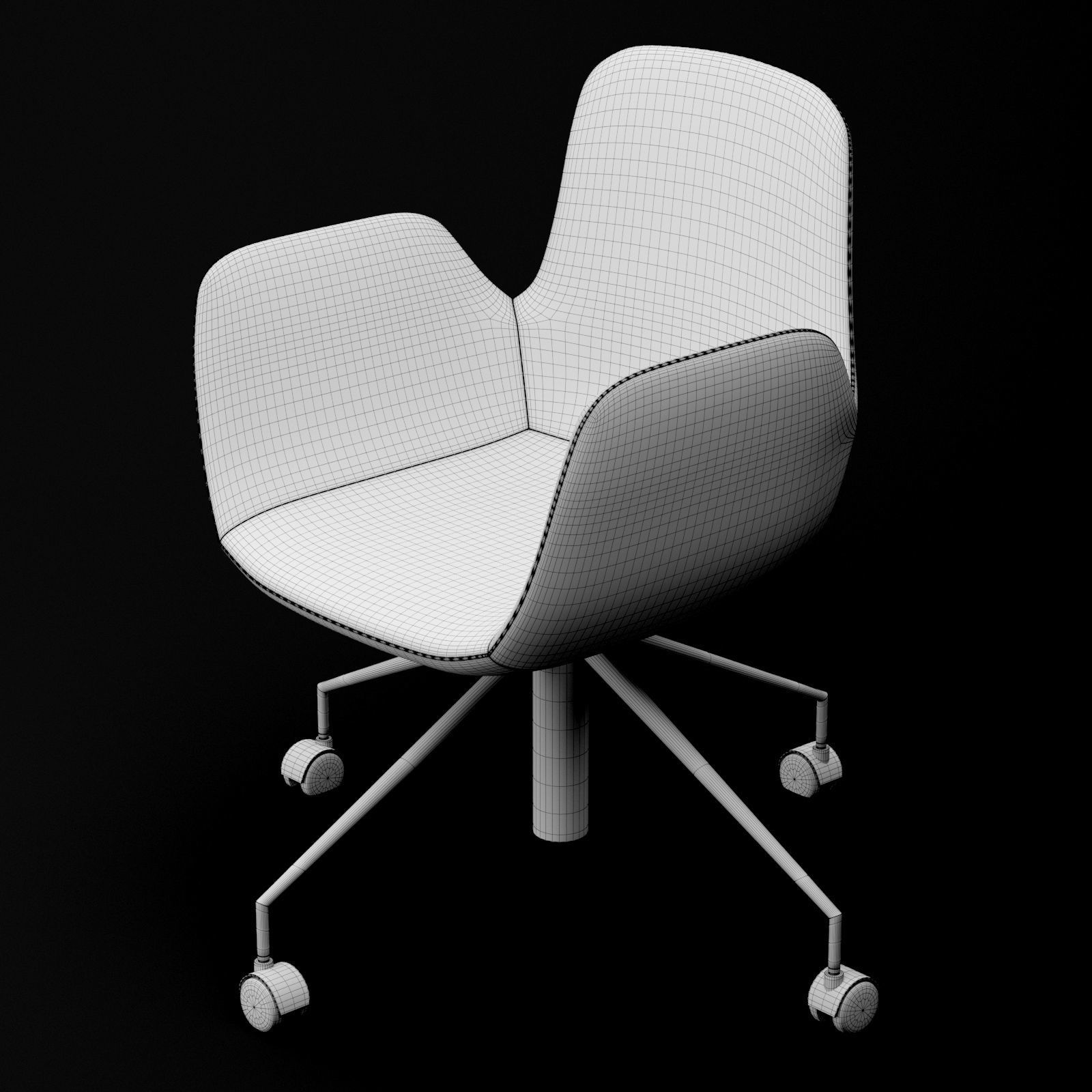 BT design Daisy type 3 3D model_5