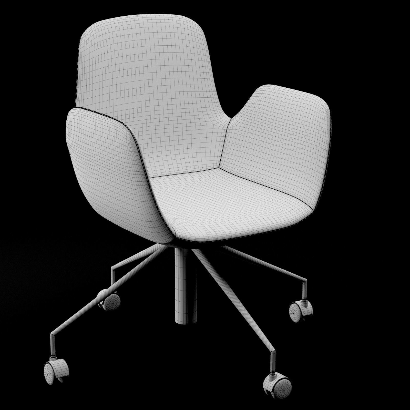 BT design Daisy type 3 3D model_2