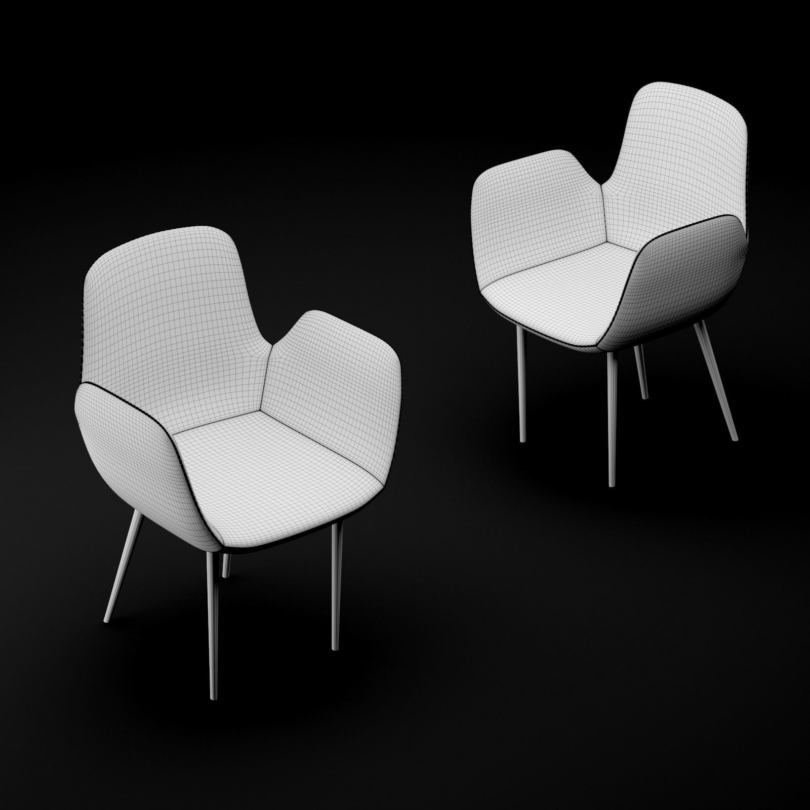 BT design Daisy type 6 3D model_7