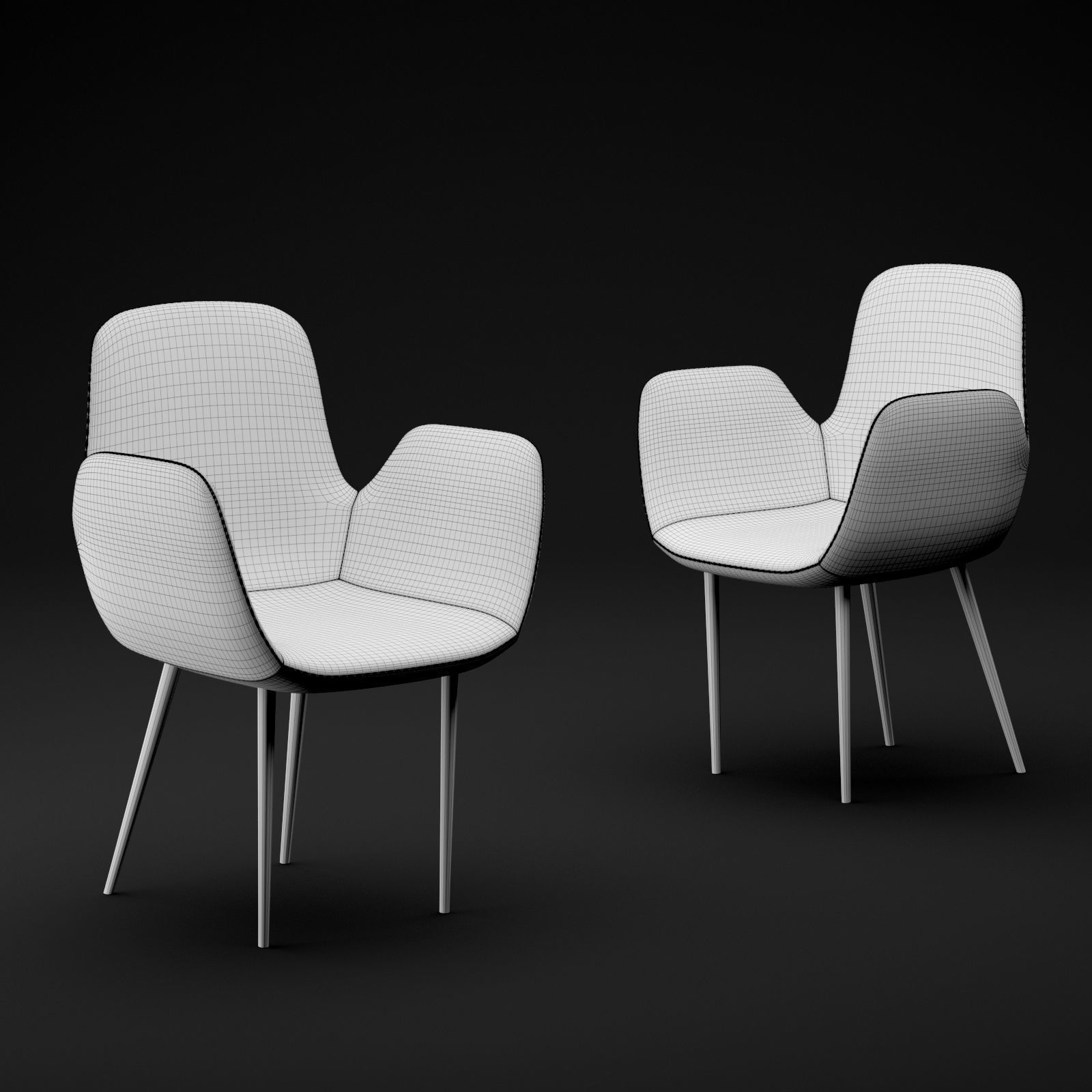 BT design Daisy type 6 3D model_1