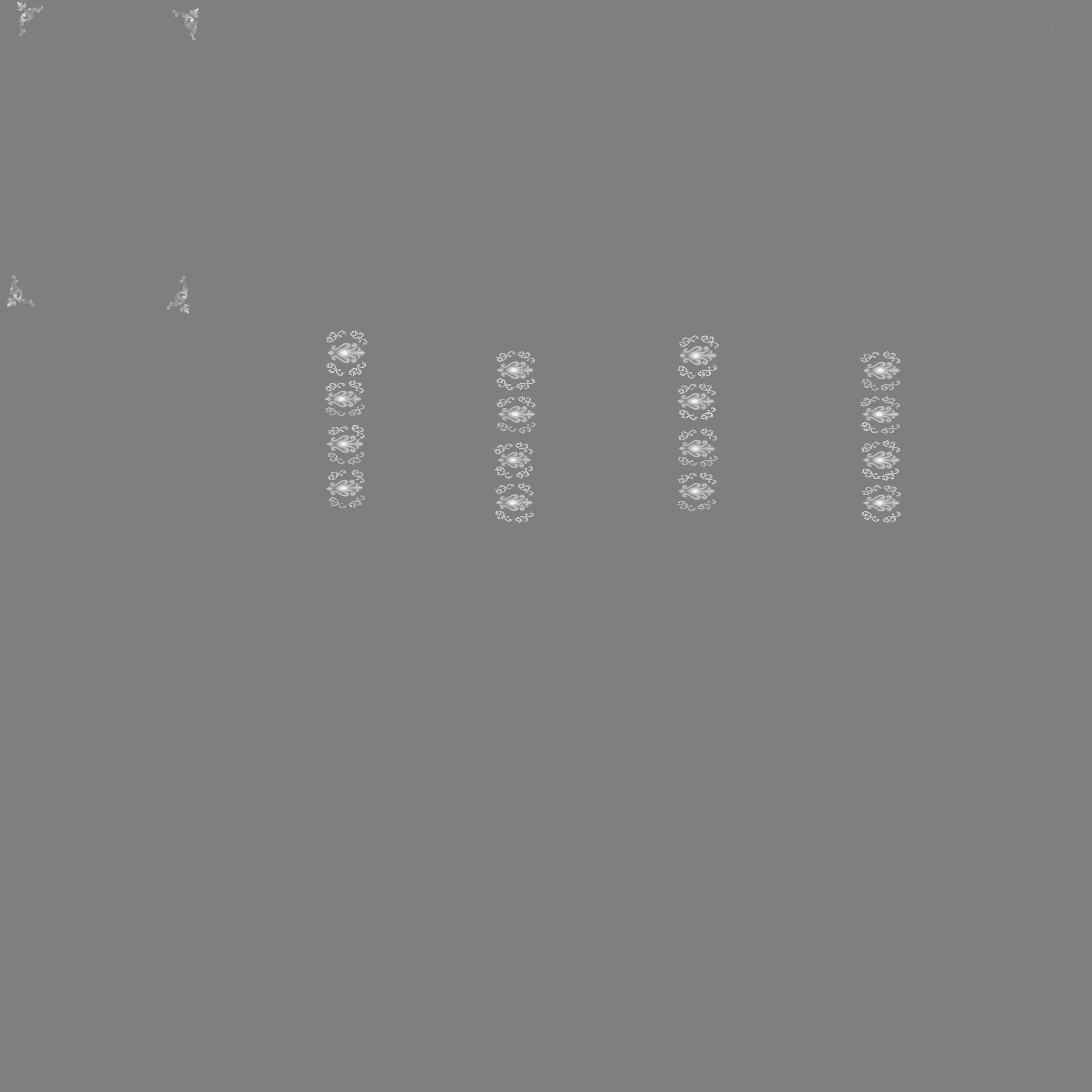 Gaming Props - Dinning Table Set Low-poly 3D model_13