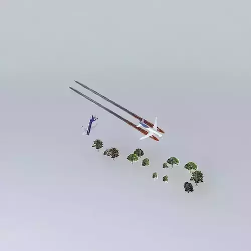 Spirit Airways 120 U.S. Airways 9302  Free 3D model