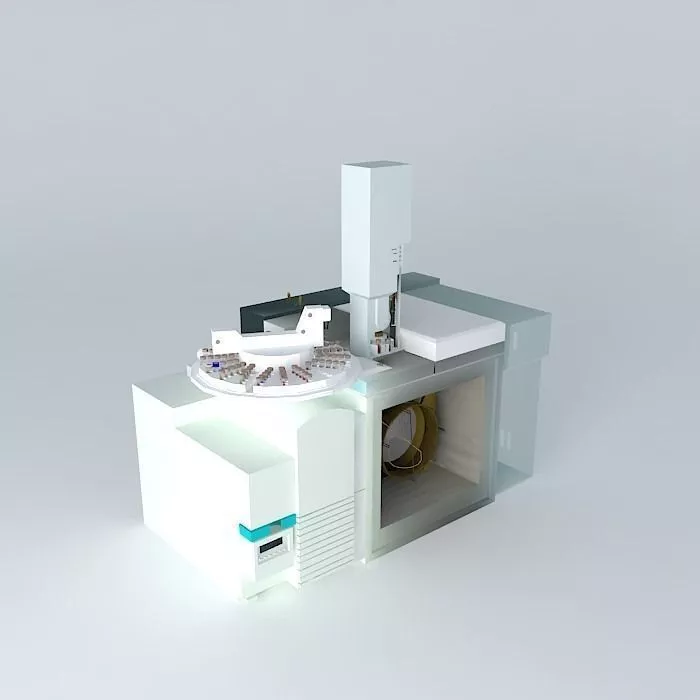 GC MS Free 3D model