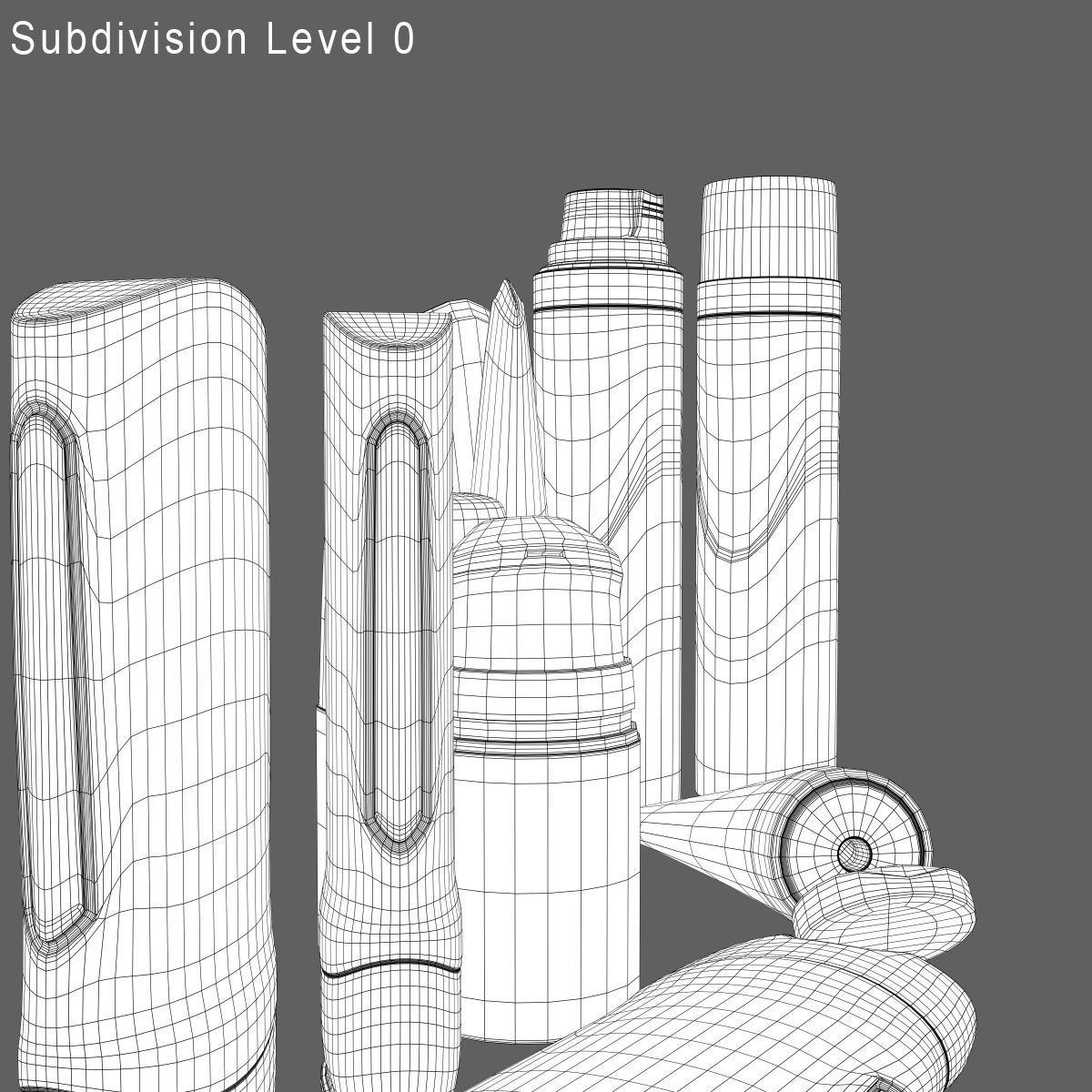 Dove Men Care Pack Low-poly 3D model_13