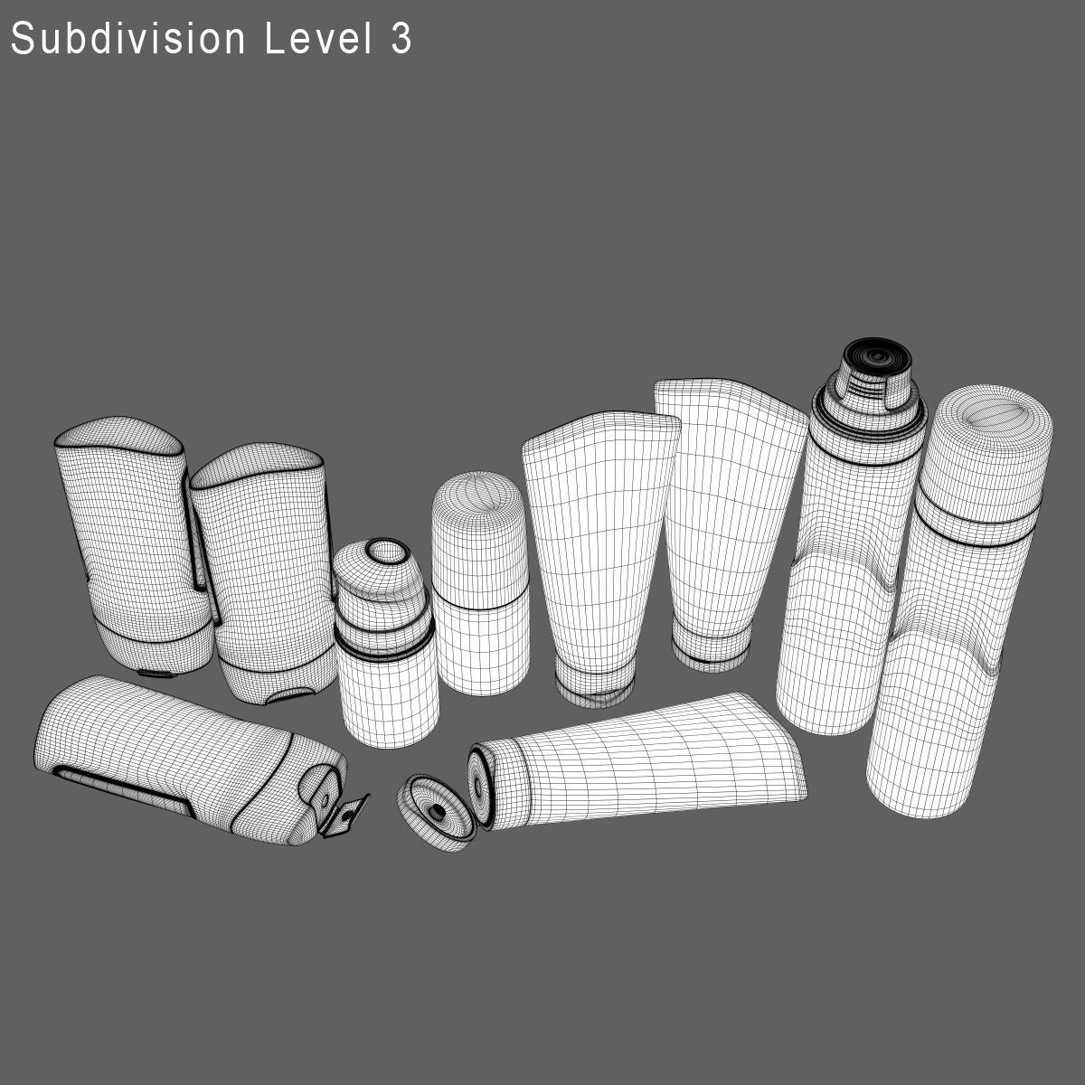 Dove Men Care Pack Low-poly 3D model_8