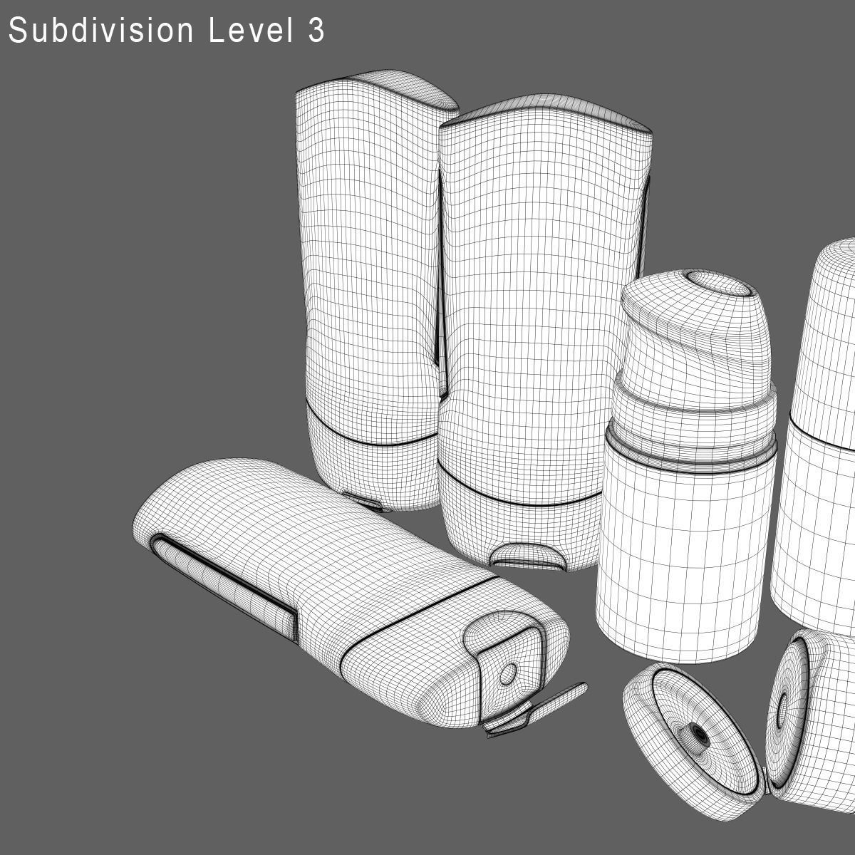 Dove Men Care Pack Low-poly 3D model_12