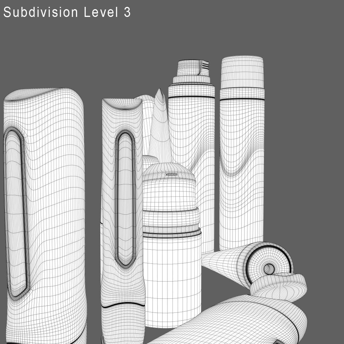 Dove Men Care Pack Low-poly 3D model_14