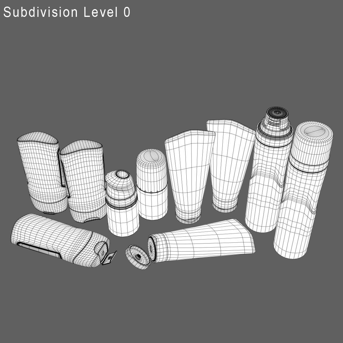 Dove Men Care Pack Low-poly 3D model_7