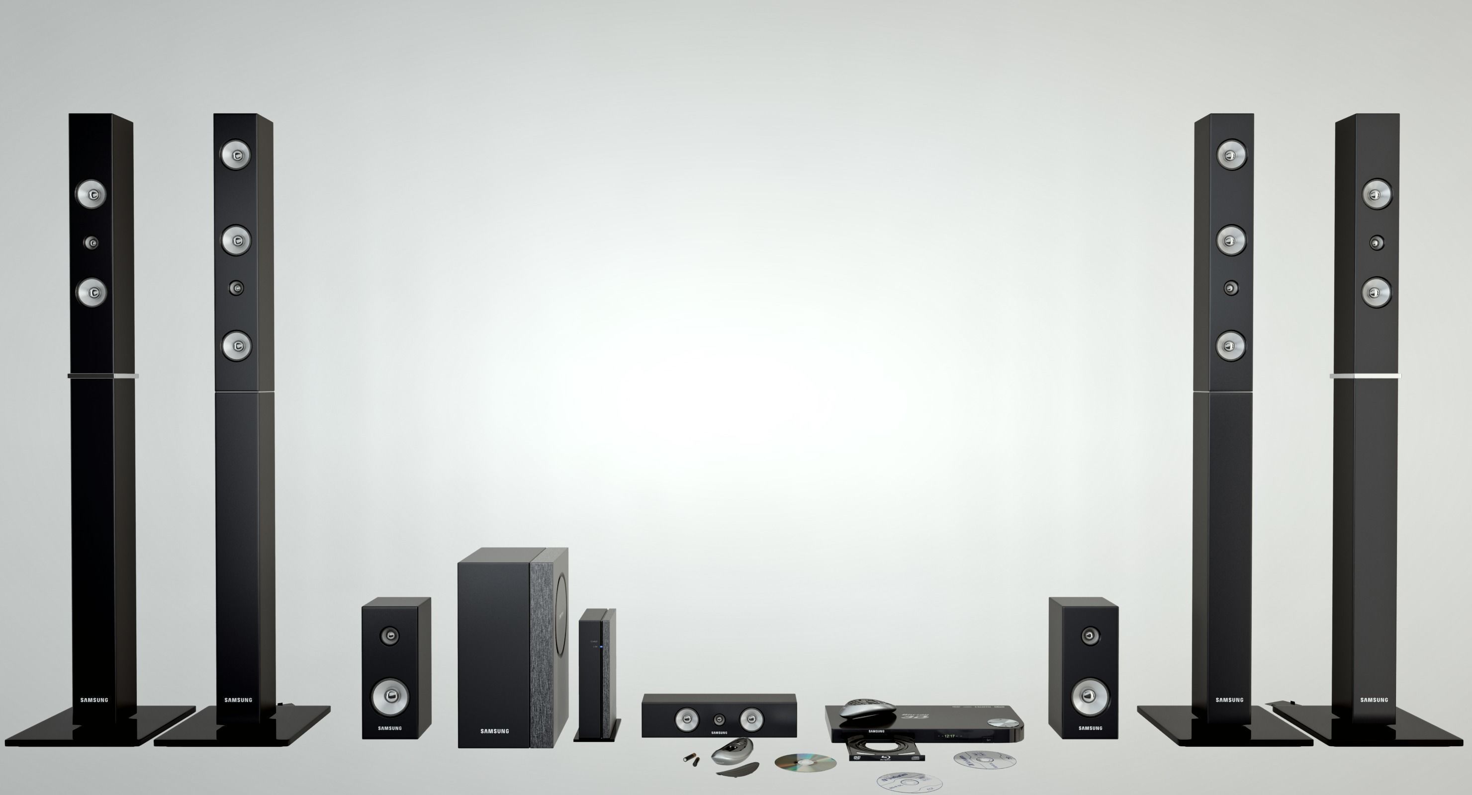 Home Theatre System HT 3D model_3
