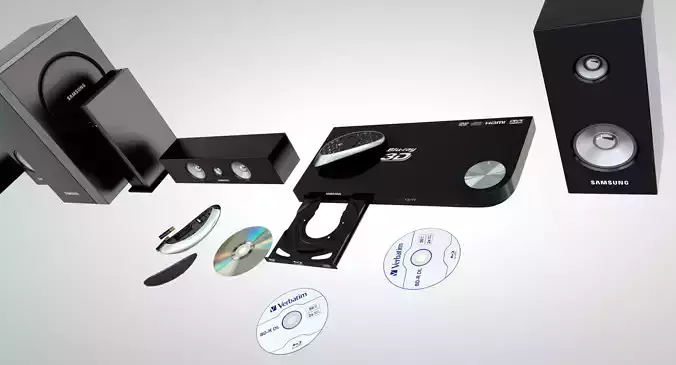 Home Theatre System HT  3D model