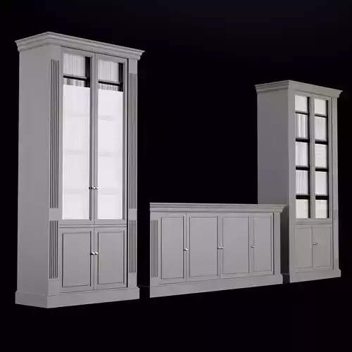 Cabinet and commode