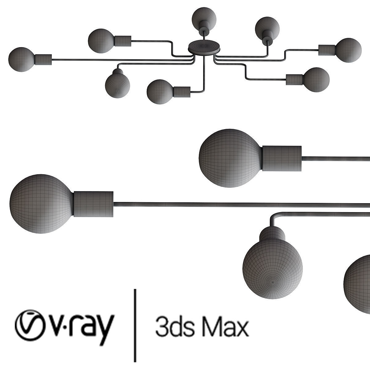 LASHA max chandelier 3D model_8