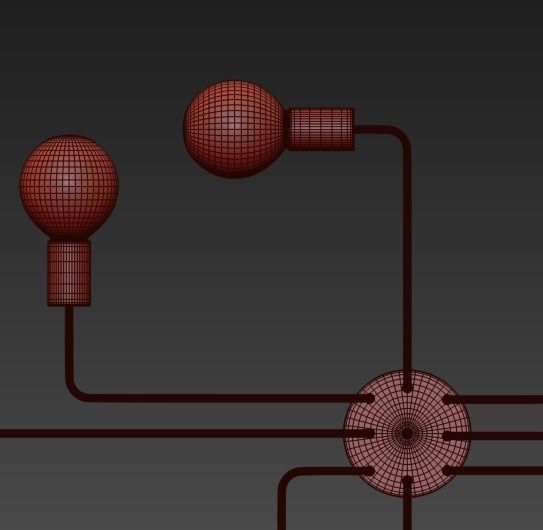 LASHA max chandelier 3D model_3