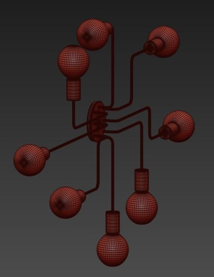 LASHA max chandelier 3D model_7