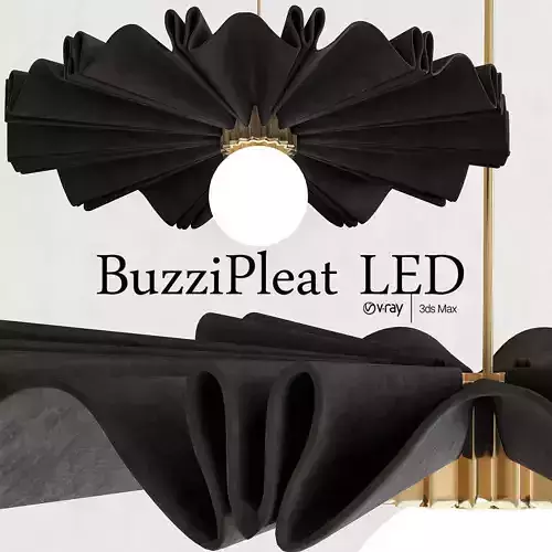 BuzziPleat LED 3D model