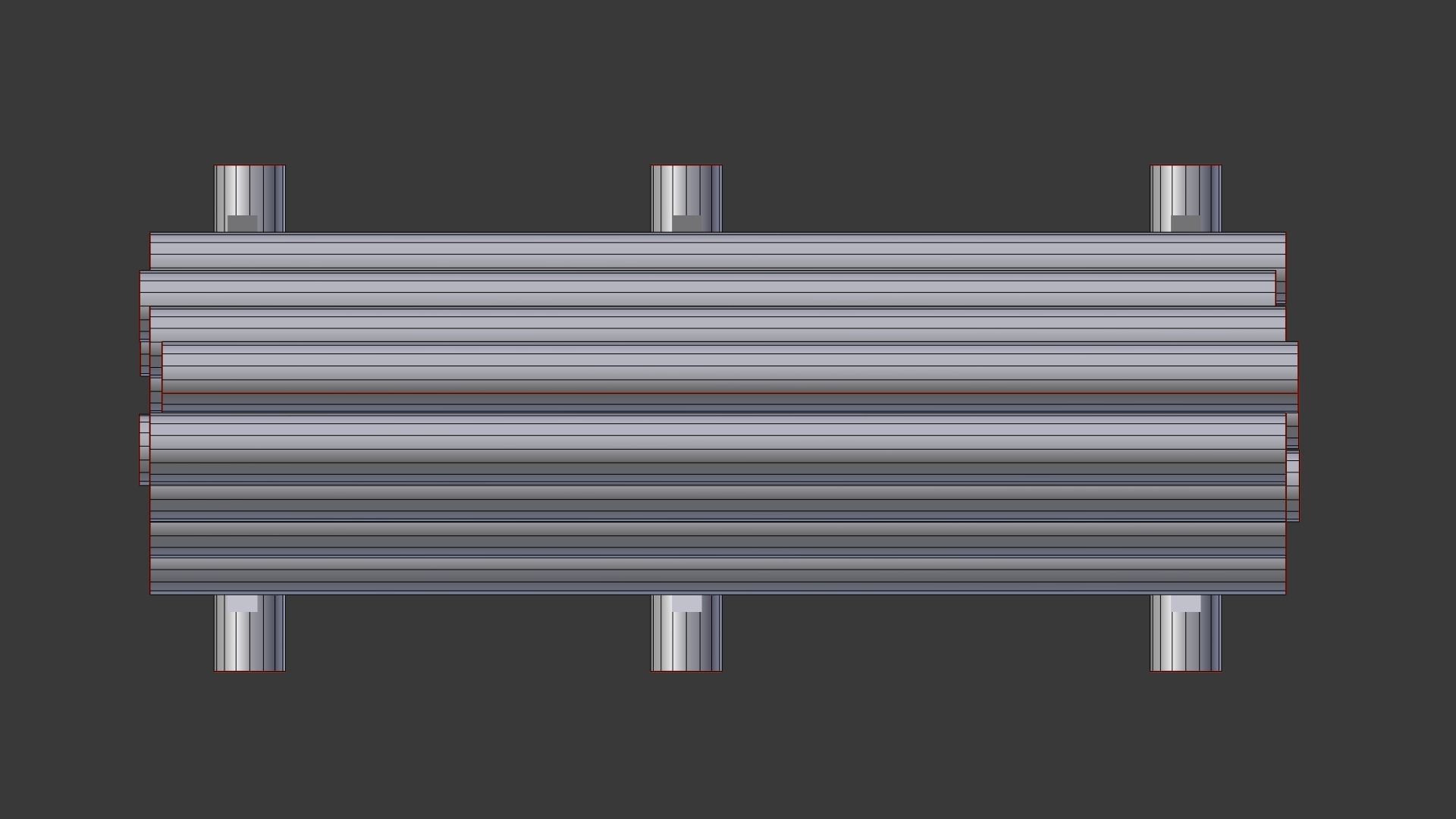 Round log 3D model_16