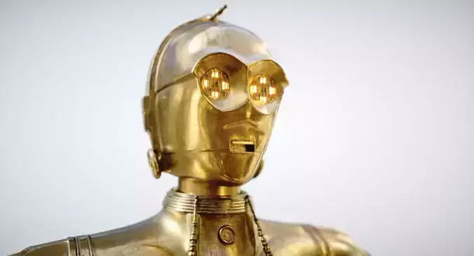 Robot C3PO  3D model