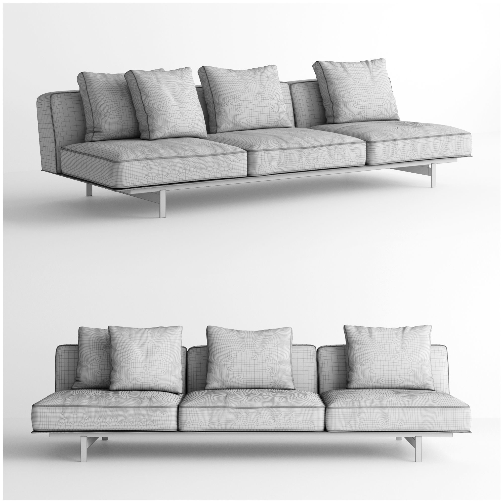 Lema Yard Sofa Unit 08 3D model_1