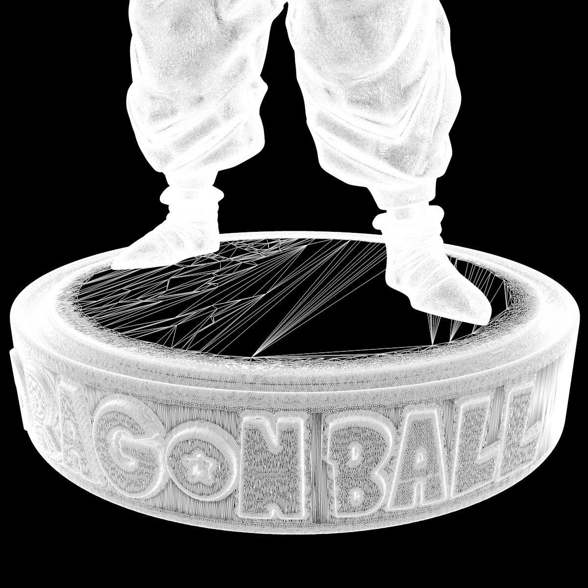 Gohan Goku Dragon Ball Printable 3D print model_9