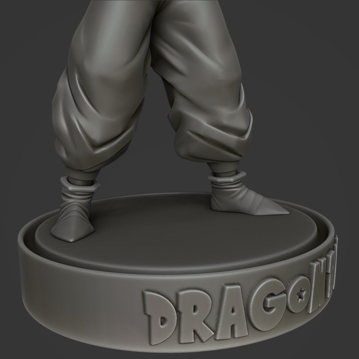 Gohan Goku Dragon Ball Printable 3D print model_6