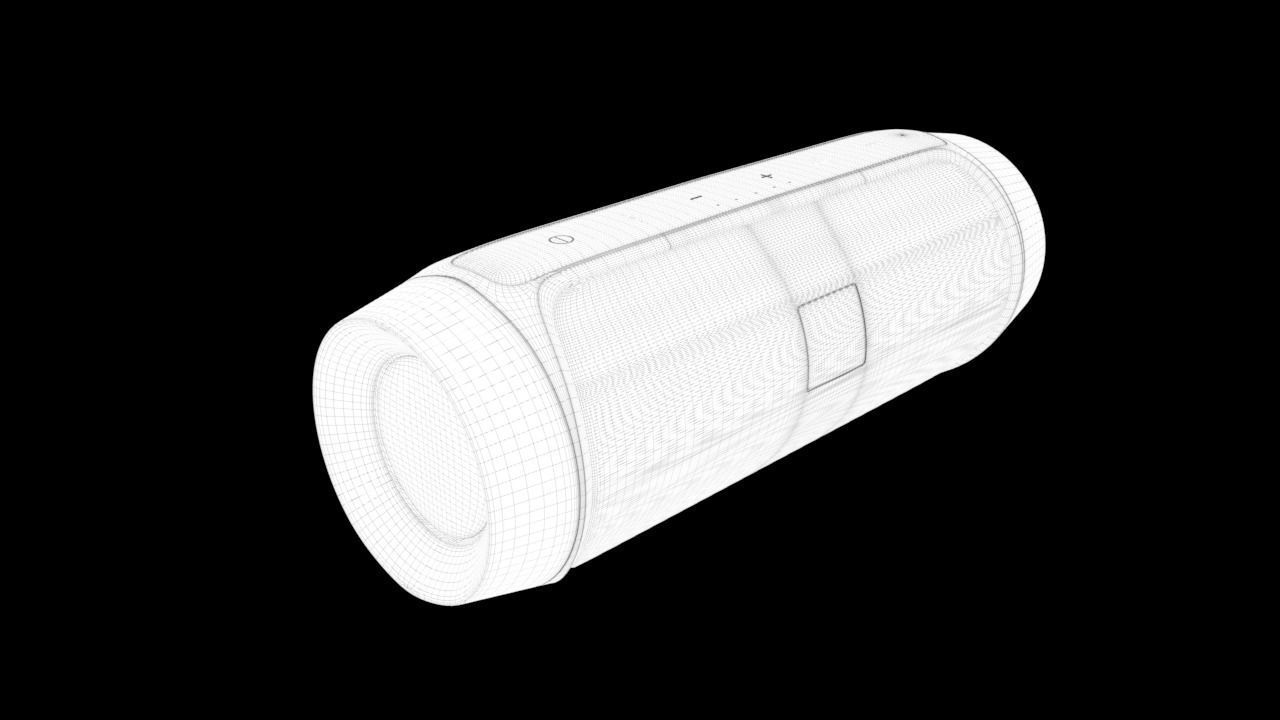 JBL Charge plus 2 3D model_3