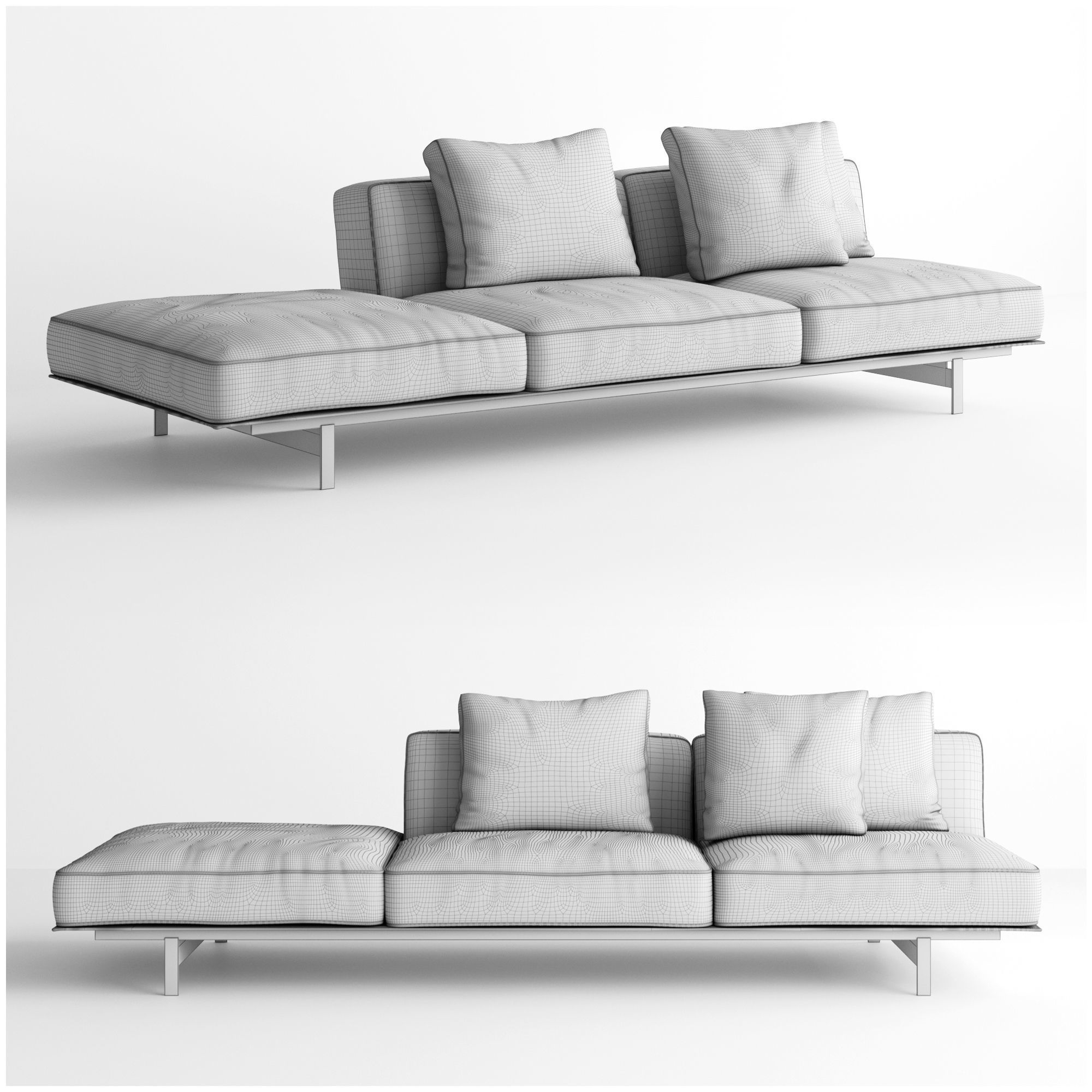 Lema Yard Sofa Unit 13 3D model_1