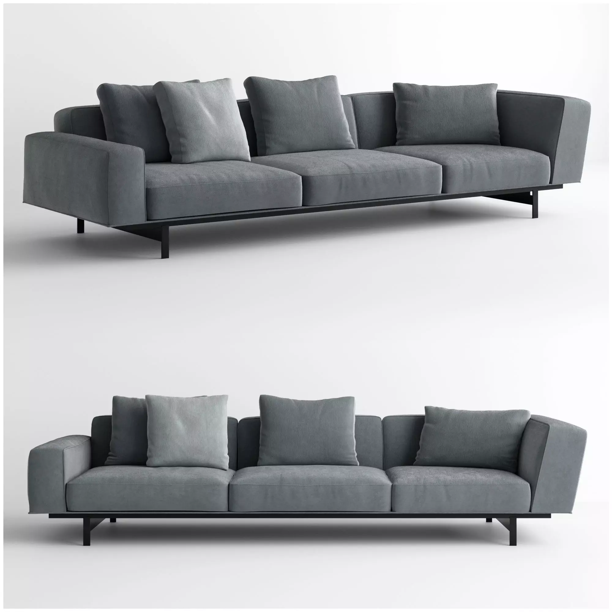 Lema Yard Sofa Unit 16 - Corner 3D model_0