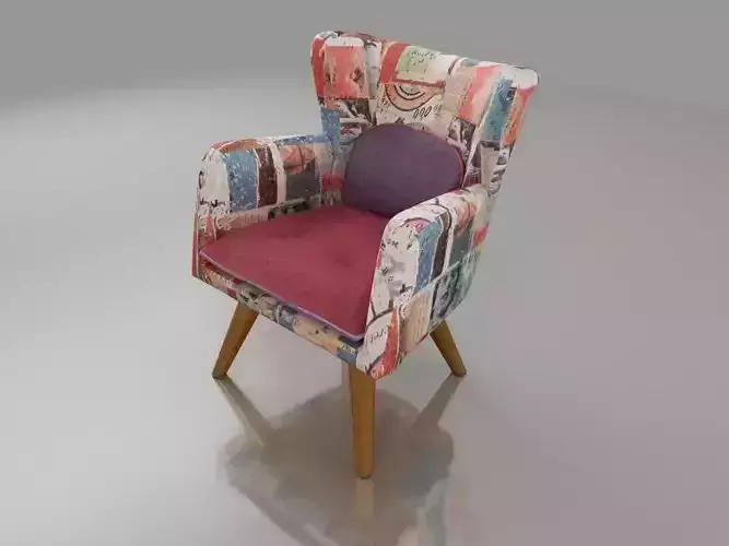 retro armchair