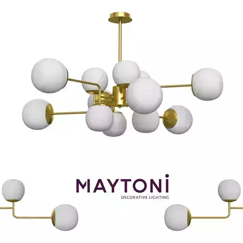 Chandelier Erich MOD221-PL-12-G Maytoni Modern
