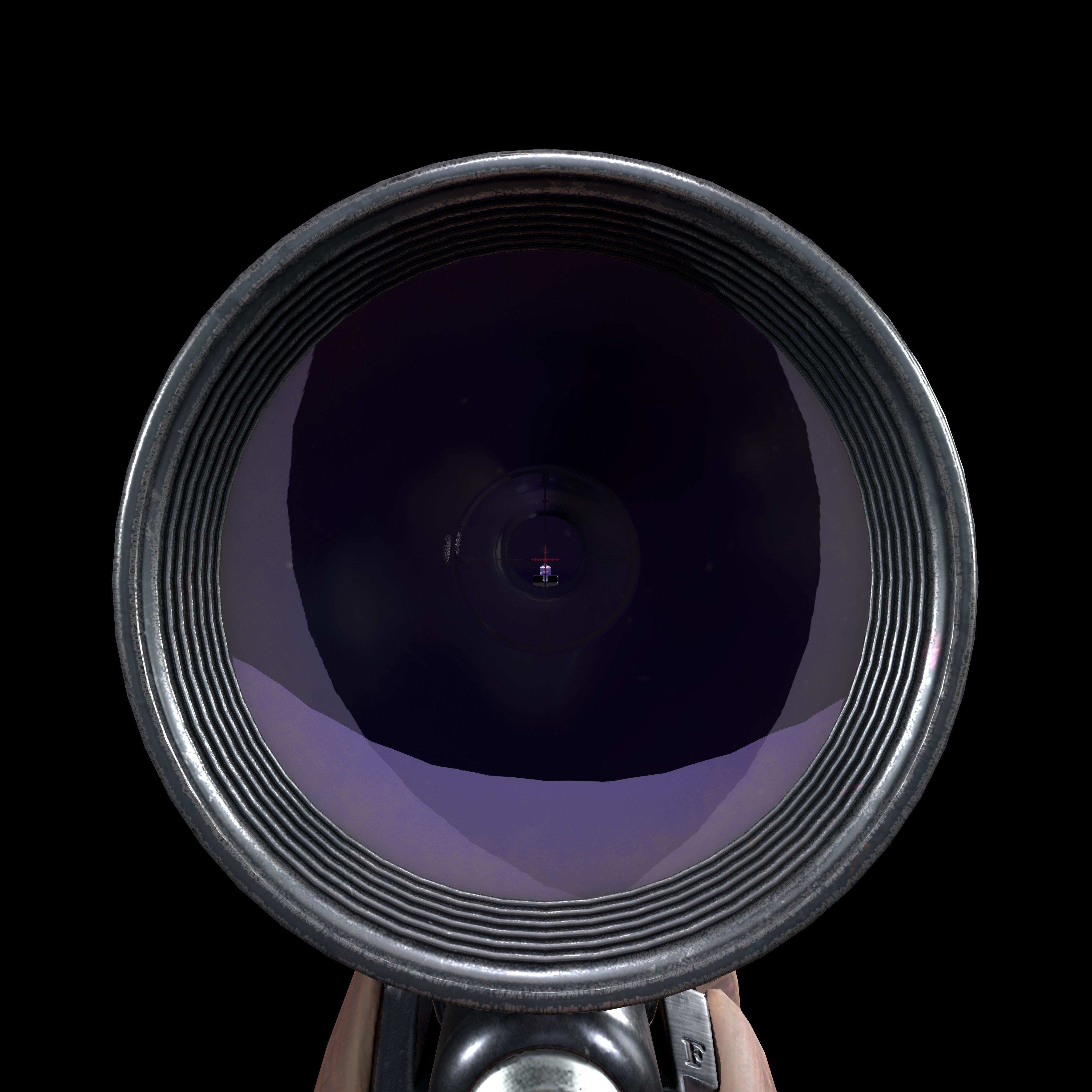 Remington Model 700 Low-poly 3D model_11