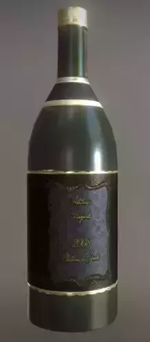 Superfuntimes Wine Bottle