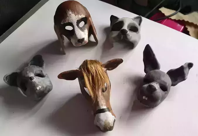 mask from pet sematary  3D print model