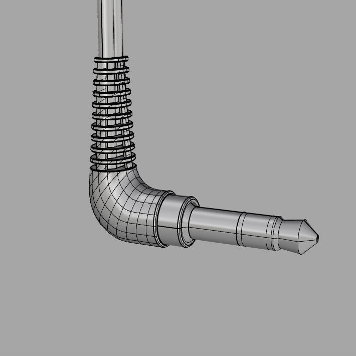 HEADPHONE headphones Low-poly 3D model_6