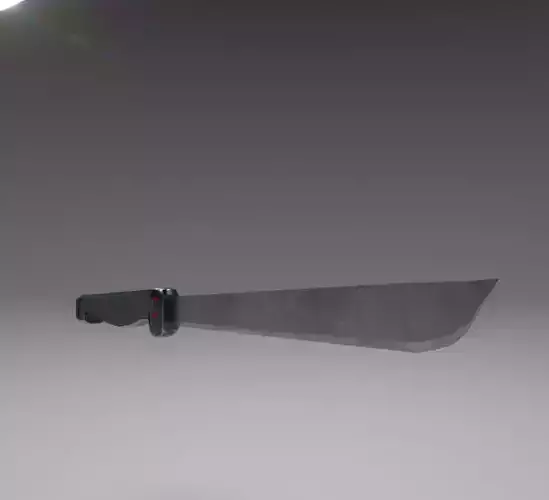 knife Low-poly 3D model