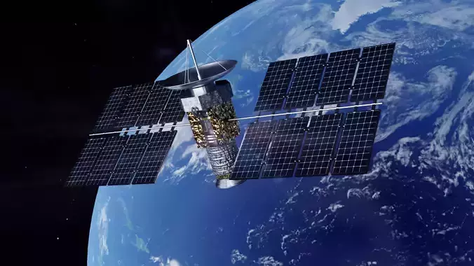 Satellite nasa in space