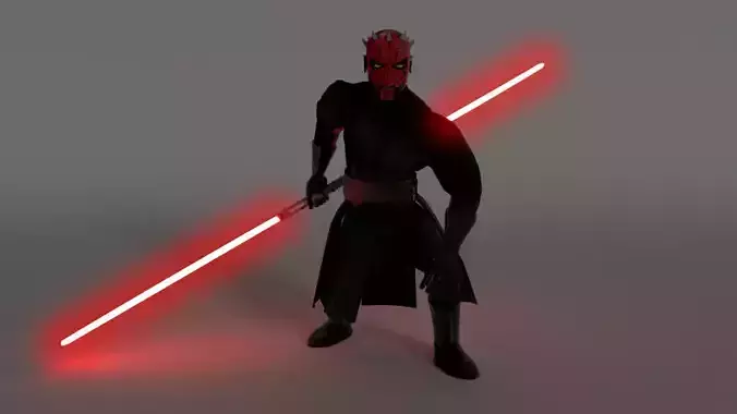 Darth Maul Free 3D model