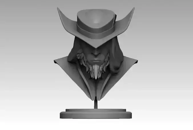 Twisted Fate League of Legends Bust