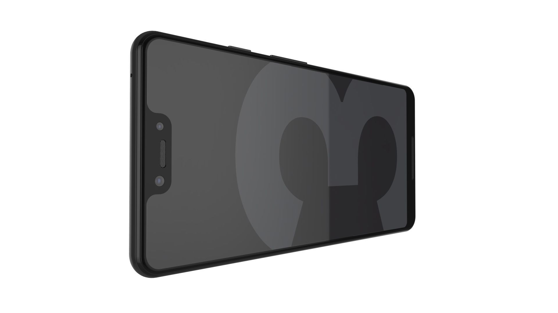 Google Pixel 3 XL Black 3D model_16