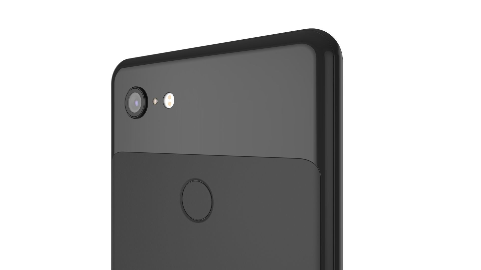Google Pixel 3 XL Black 3D model_11