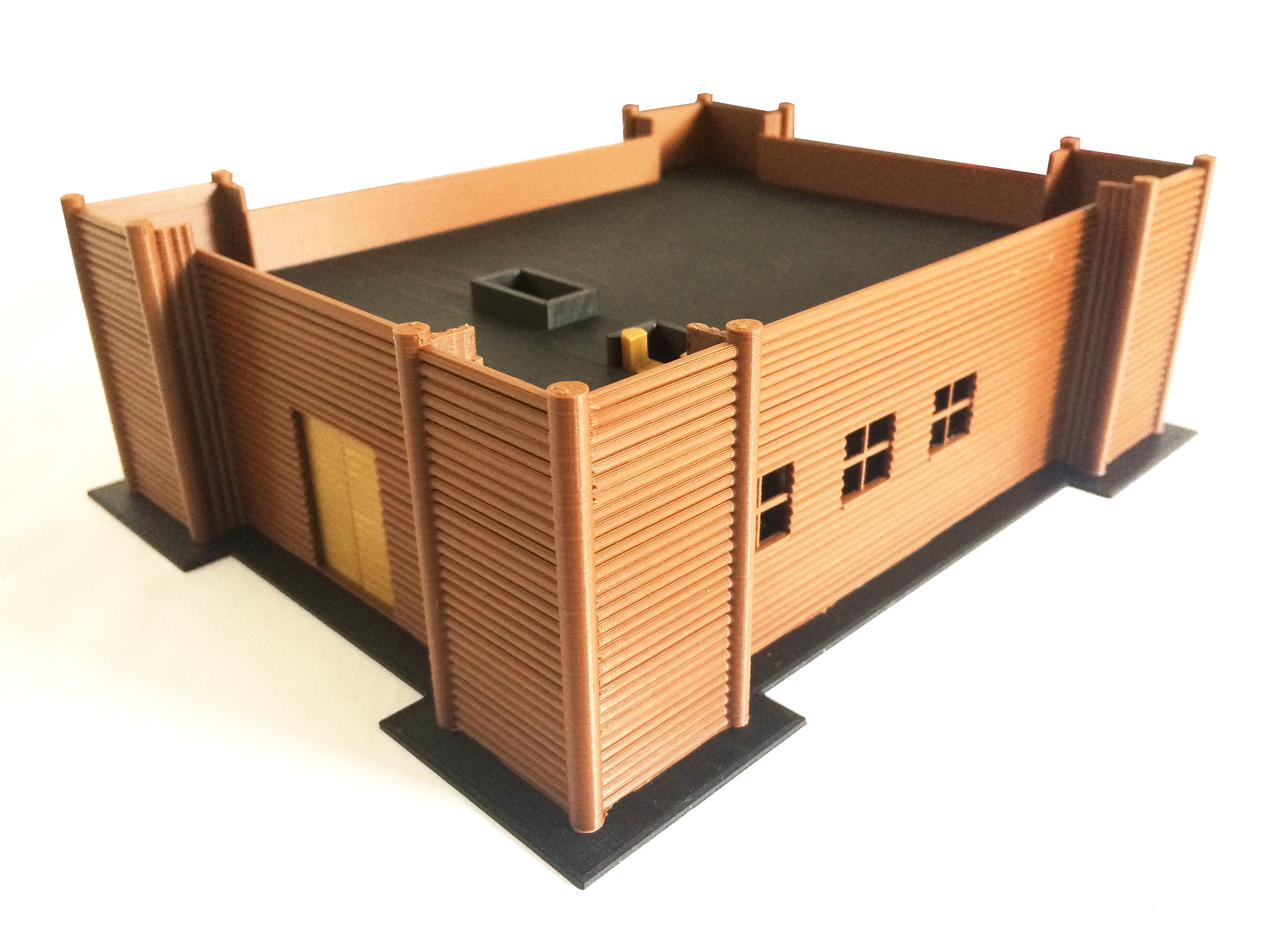 Commanders house 3D print model_10