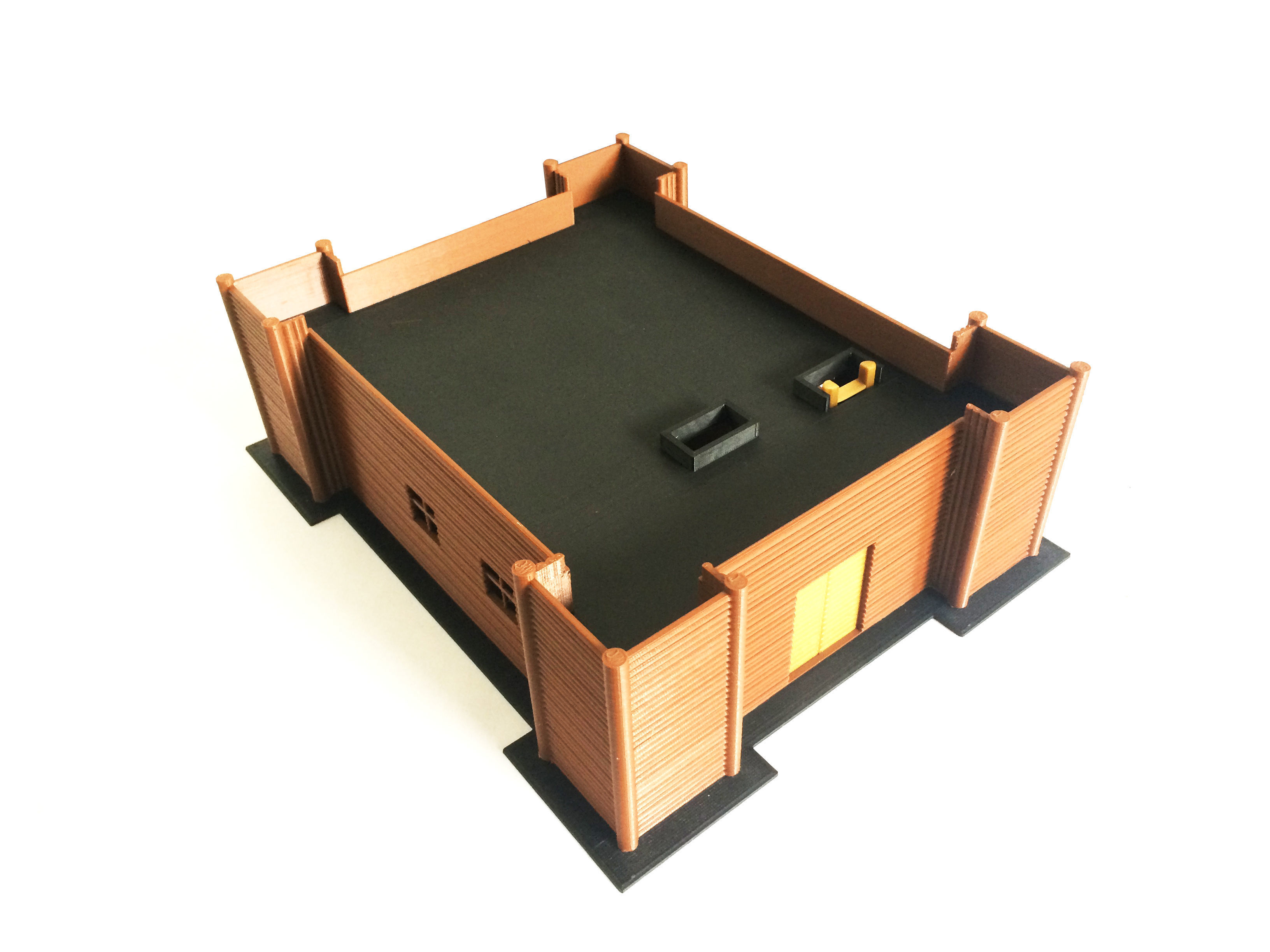 Commanders house 3D print model_6