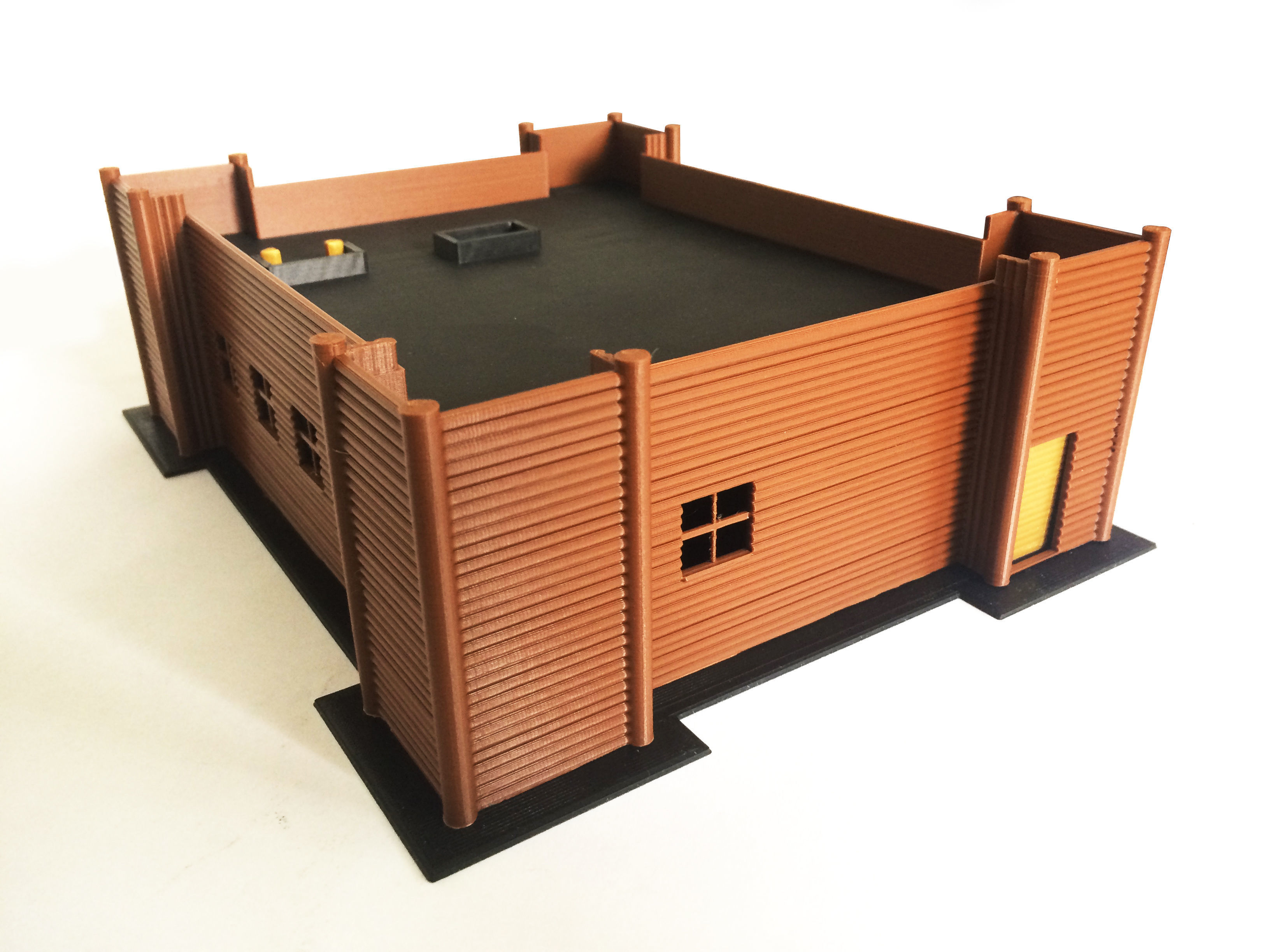 Commanders house 3D print model_11