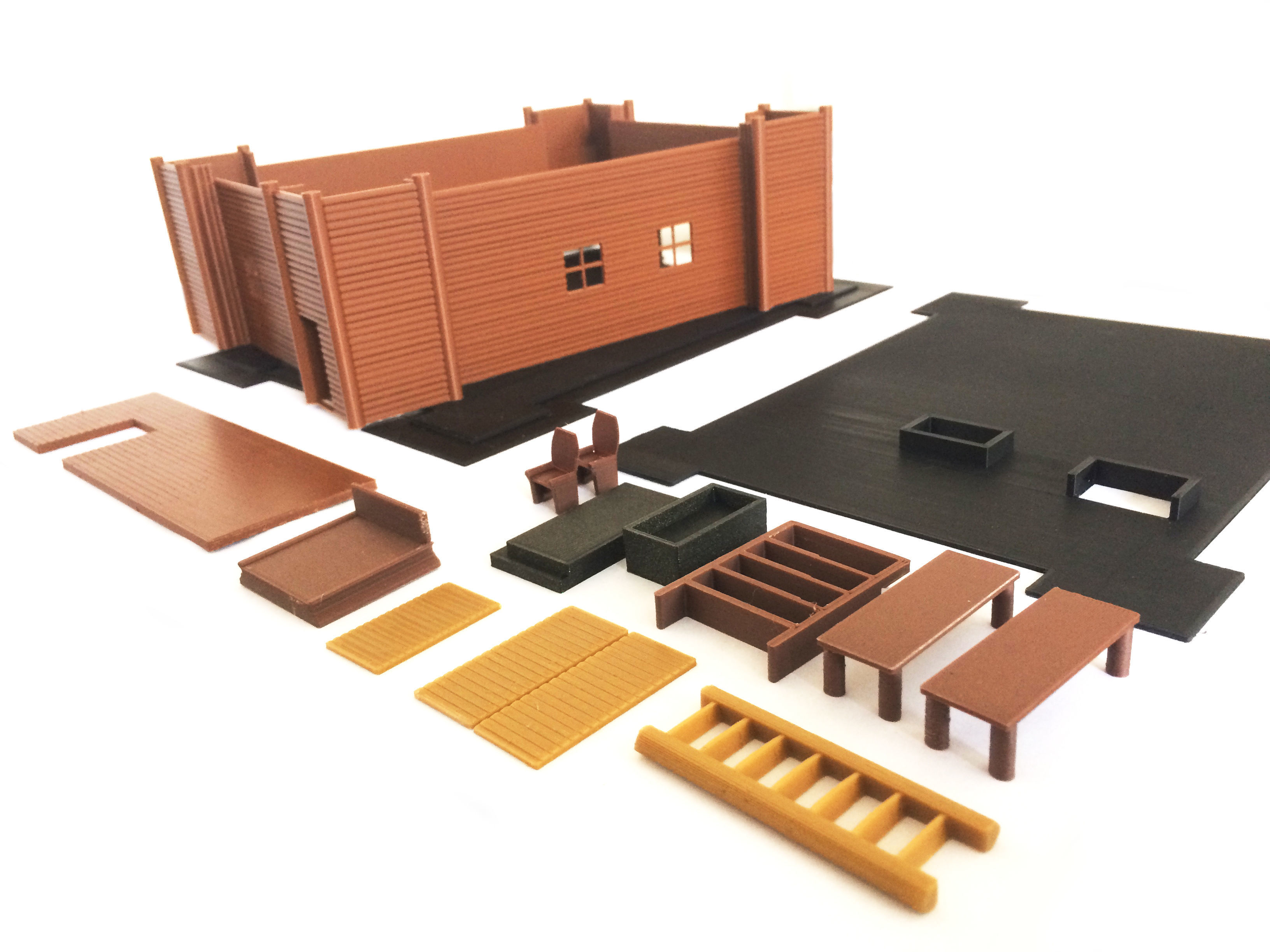 Commanders house 3D print model_8