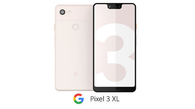 Google Pixel 3 XL Not Pink 3D model