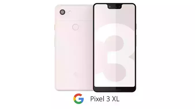 Google Pixel 3 XL Not Pink 3D model